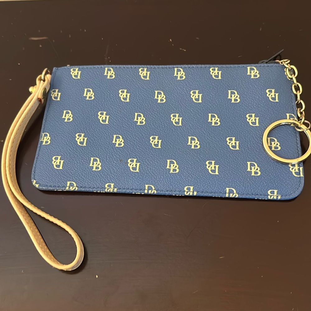 Dooney and Burke wristlet and keychain holder NWOTGS!